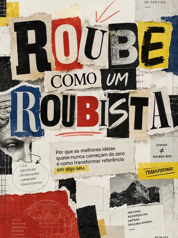 Capa do livro Roube como um Roubista