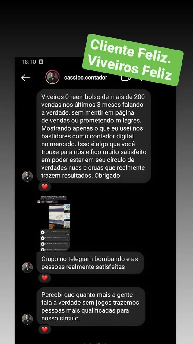Print do resultado: ZERO REEMBOLSO EM +200 VENDAS