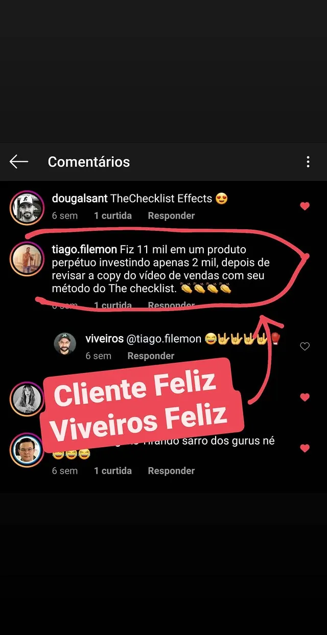 Print do resultado: R$ 11 MIL COM R$ 2 MIL